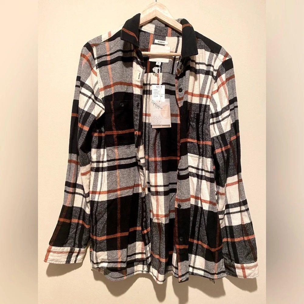 NWT Thread & Supply flannel - Picture 1 of 3